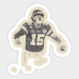 mahomes Sticker